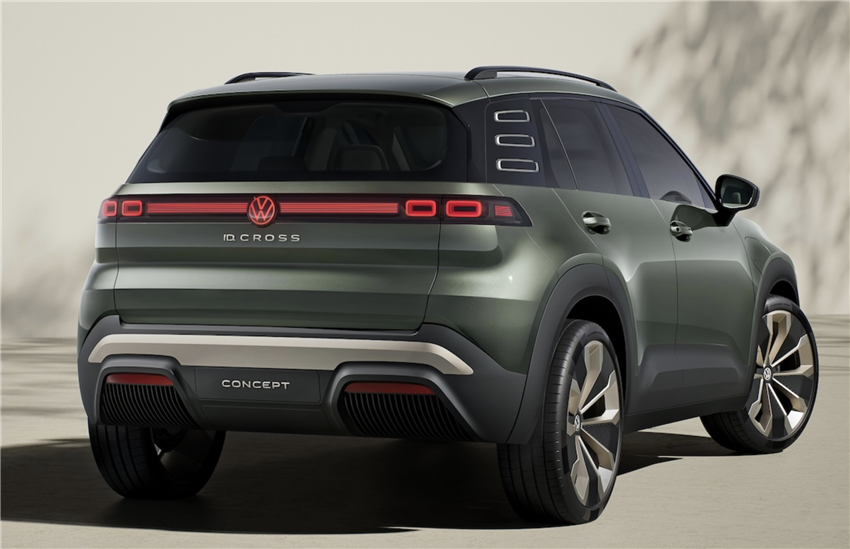 Petit, électrique et audacieux : le concept id. cross de volkswagen fonce vers l’avenir